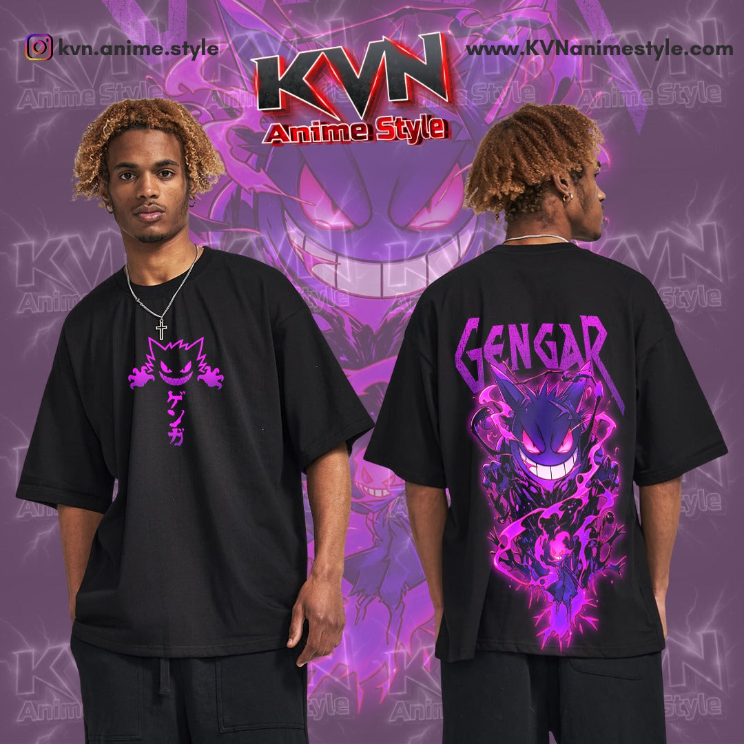 Gengar Boxy-Oversized Shirt