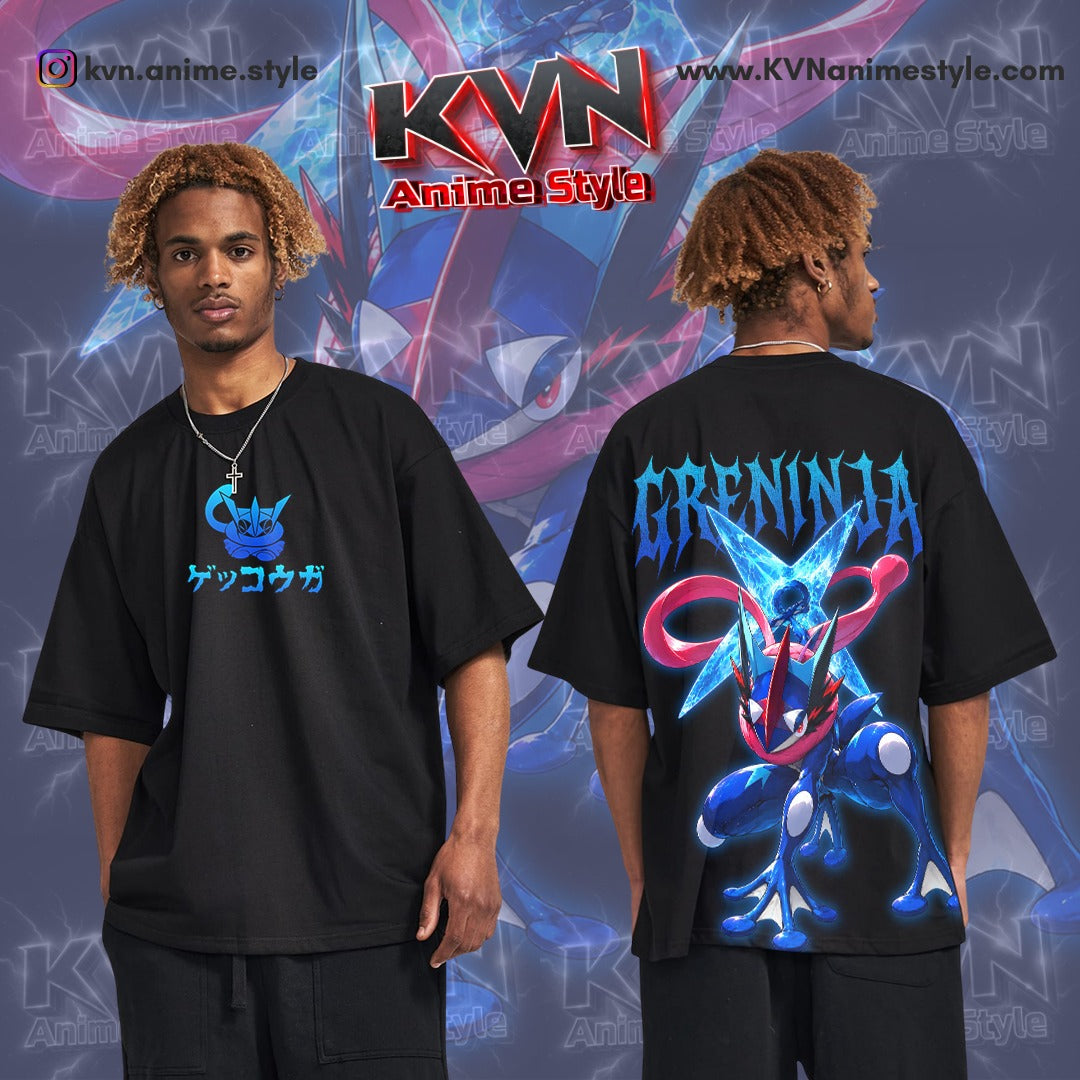 Greninja Boxy-Oversized Shirt